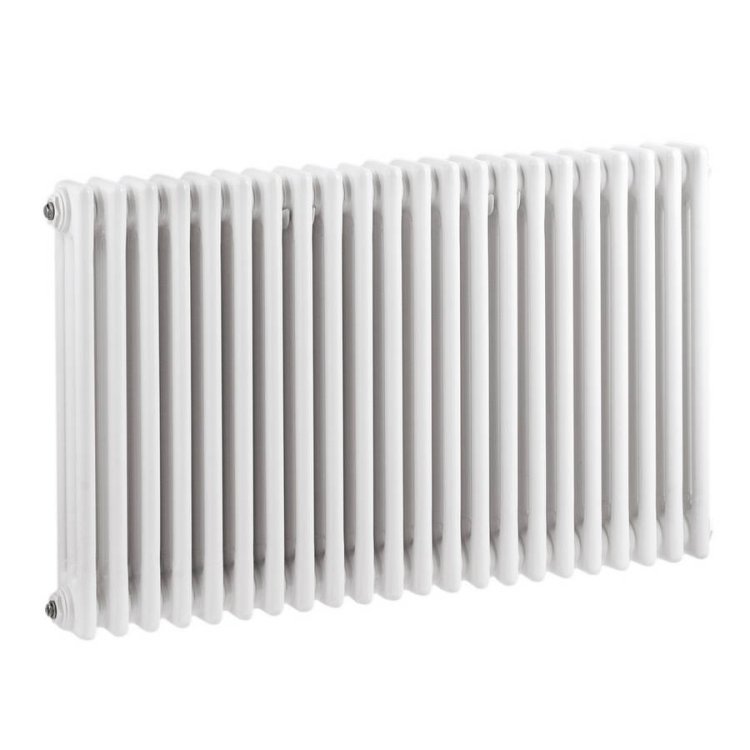 Nuie Colosseum White 600 x 999mm Horizontal Radiator