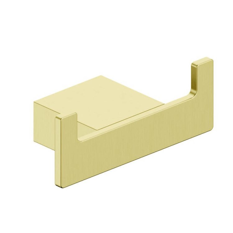 Scudo Roma Brushed Brass Robe Hook