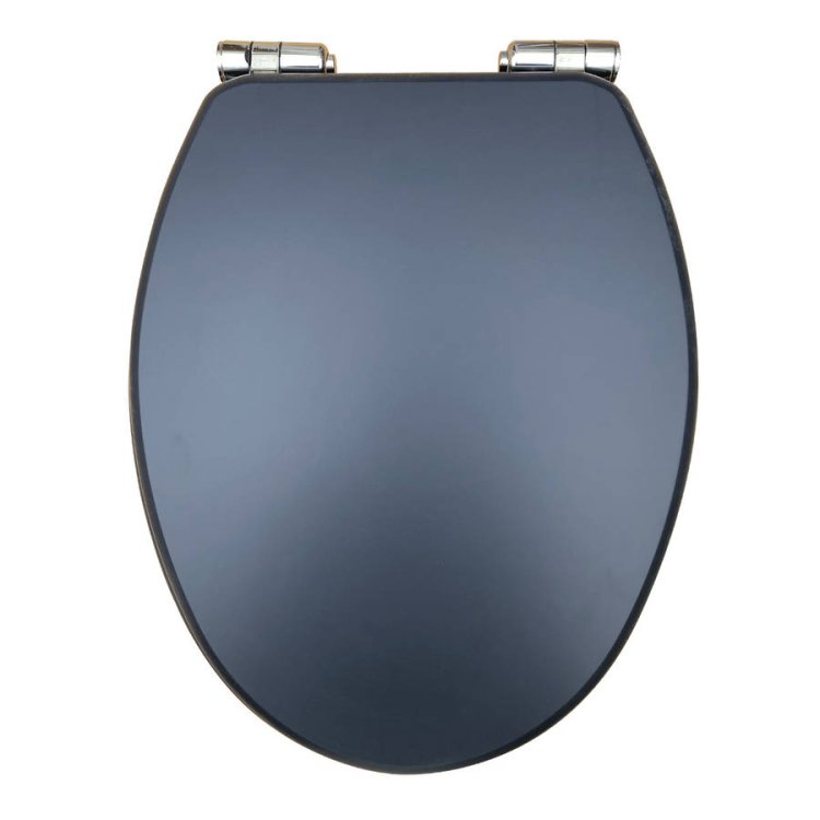 Scudo Matt Indigo Wooden Soft Close Toilet Seat