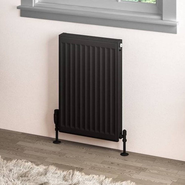 Eastbrook 600 x 400mm Black Type 21 Compact Panel Radiator