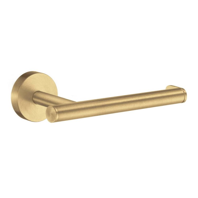 Smedbo Home Brushed Brass Toilet Roll Holder