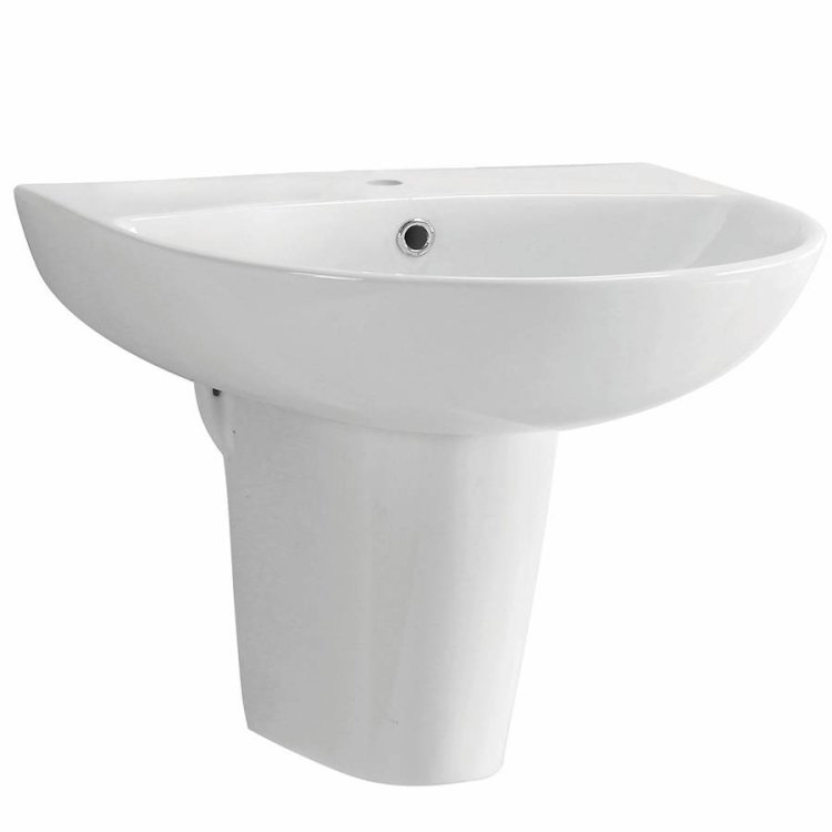 Scudo Deia Belini 550mm Basin and Semi Pedestal