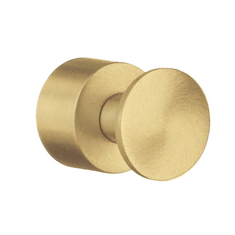 Smedbo Home Brushed Brass Towel Hook Pair