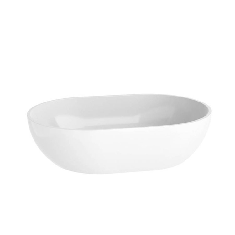 Scudo Neo Gloss White Countertop Basin