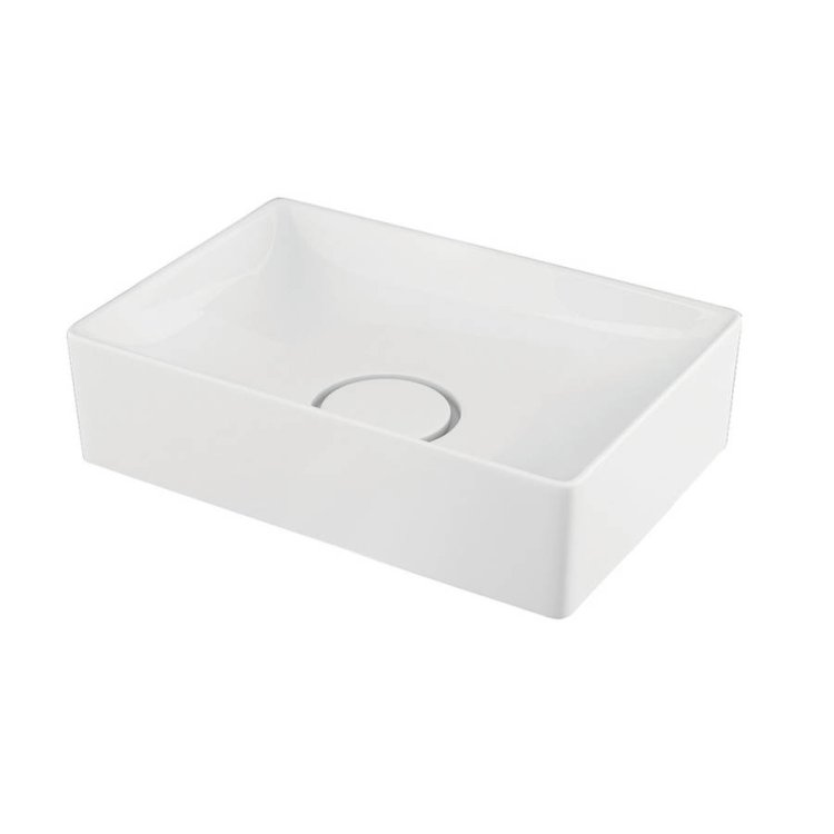 Scudo Stance White 420mm Countertop Basin