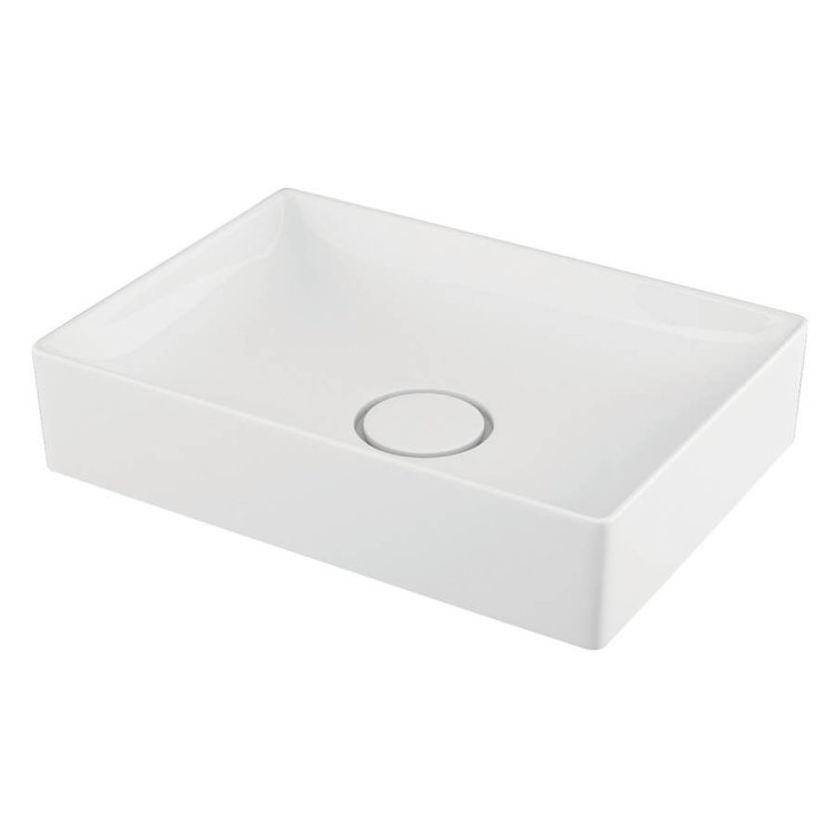 Scudo Stance White 500mm Countertop Basin