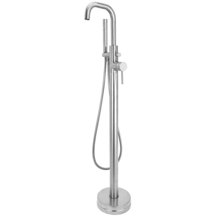 Scudo Core Chrome Freestanding Bath Shower Mixer