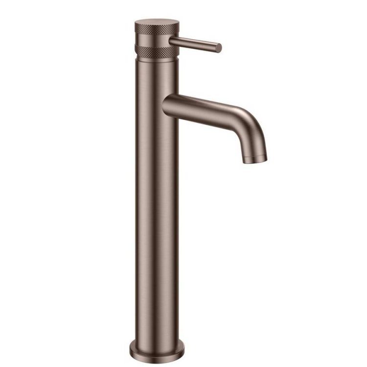 Scudo Core Bronze Tall Mono Basin Mixer