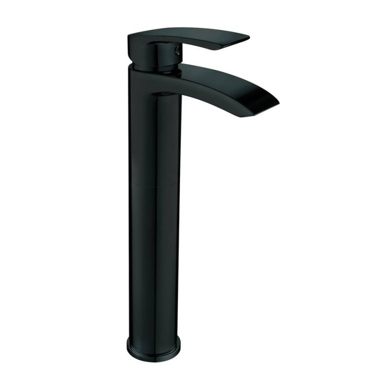 Scudo Belini Black Tall Mono Basin Mixer