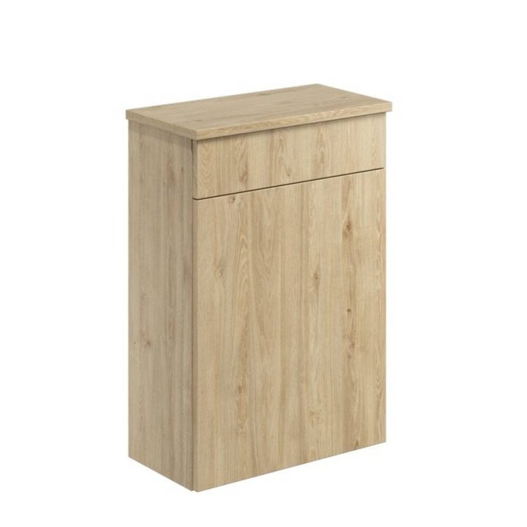 Scudo Aubrey Davos Oak WC Unit