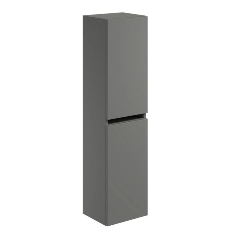 Scudo Aubrey 300mm Dust Grey Tall Boy Cabinet