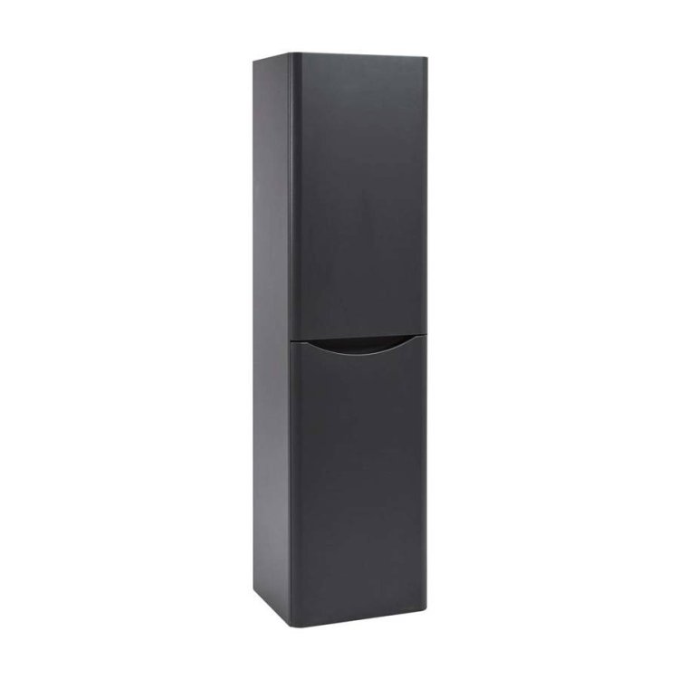 Scudo Bella 400mm Matt Grey Tall Boy Cabinet