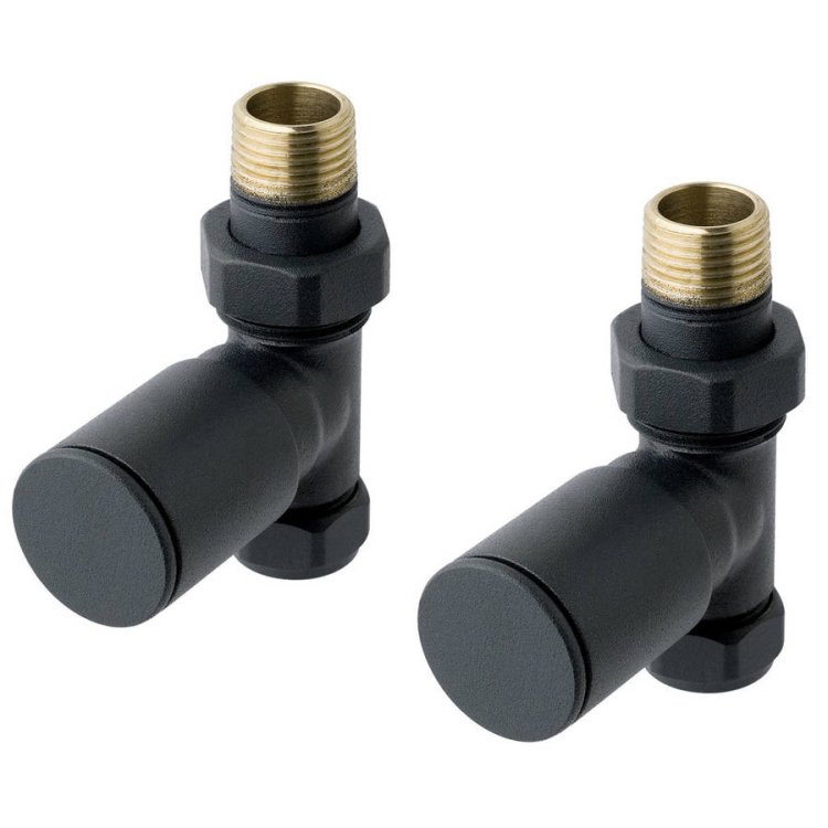 Eastbrook Anthracite Straight Manual Valve