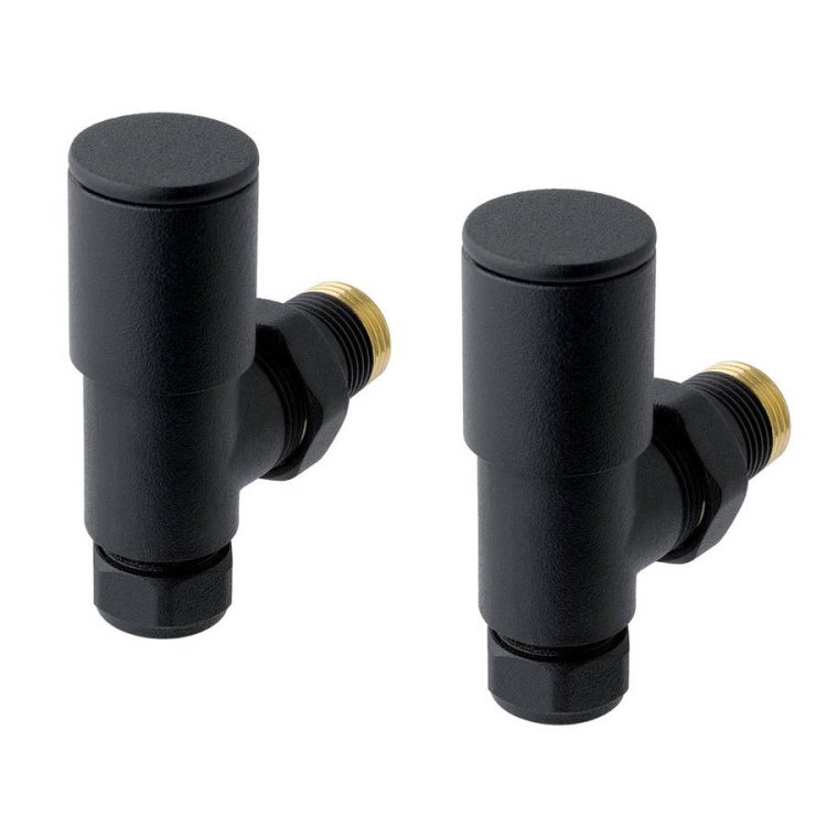 Eastbrook Black Angled Manual Valve