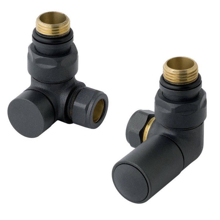 Eastbrook Anthracite Corner Manual Valve