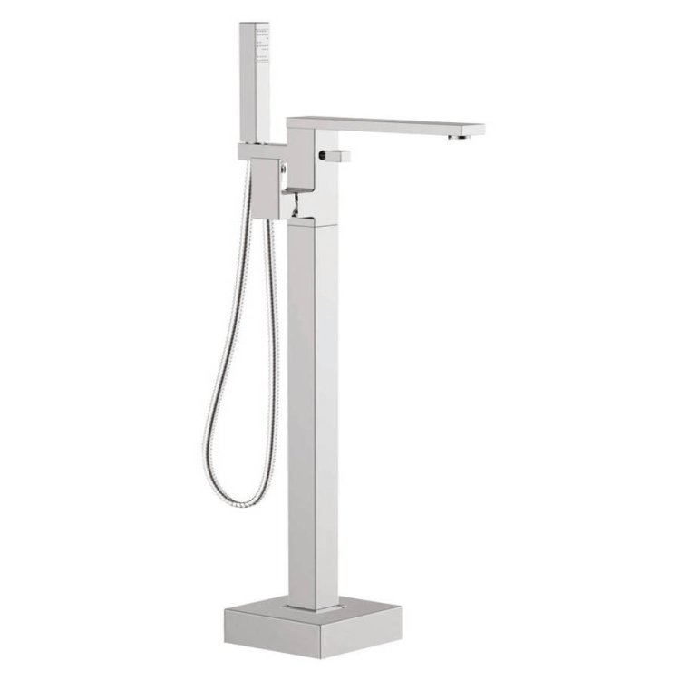 Scudo Lanza Chrome Freestanding Bath Shower Mixer