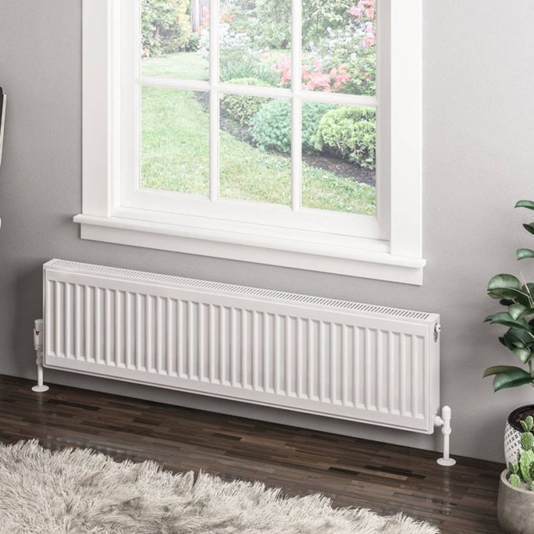 Eastbrook 300 x 1200mm Gloss White Type 11 Compact Panel Radiator