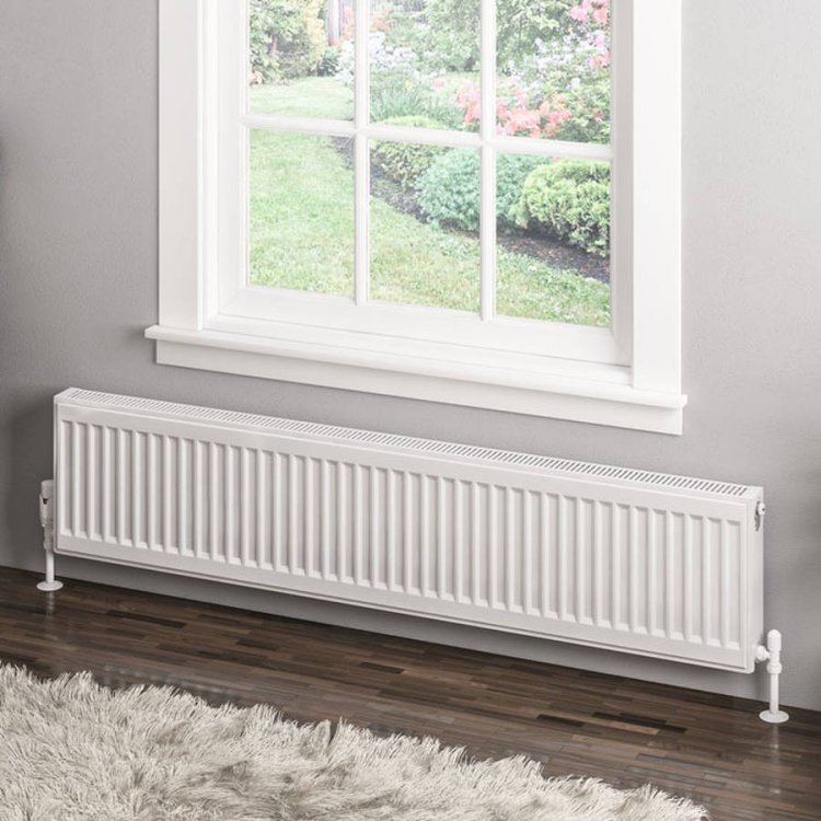 Eastbrook 300 x 1400mm Gloss White Type 11 Compact Panel Radiator