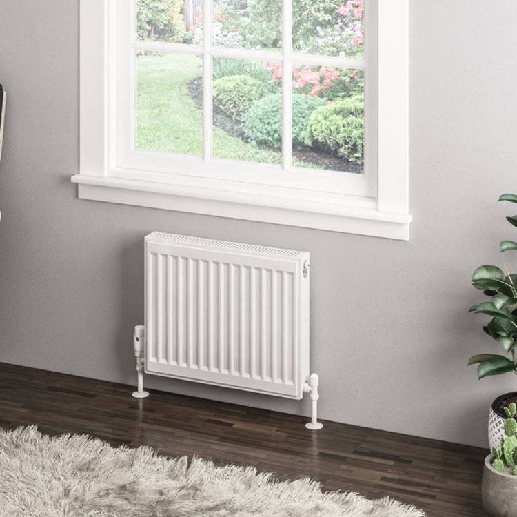 Eastbrook 400 x 500mm Gloss White Type 11 Compact Panel Radiator