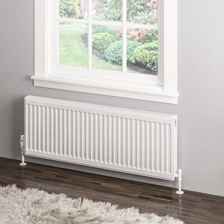 Eastbrook 400 x 1100mm Gloss White Type 11 Compact Panel Radiator