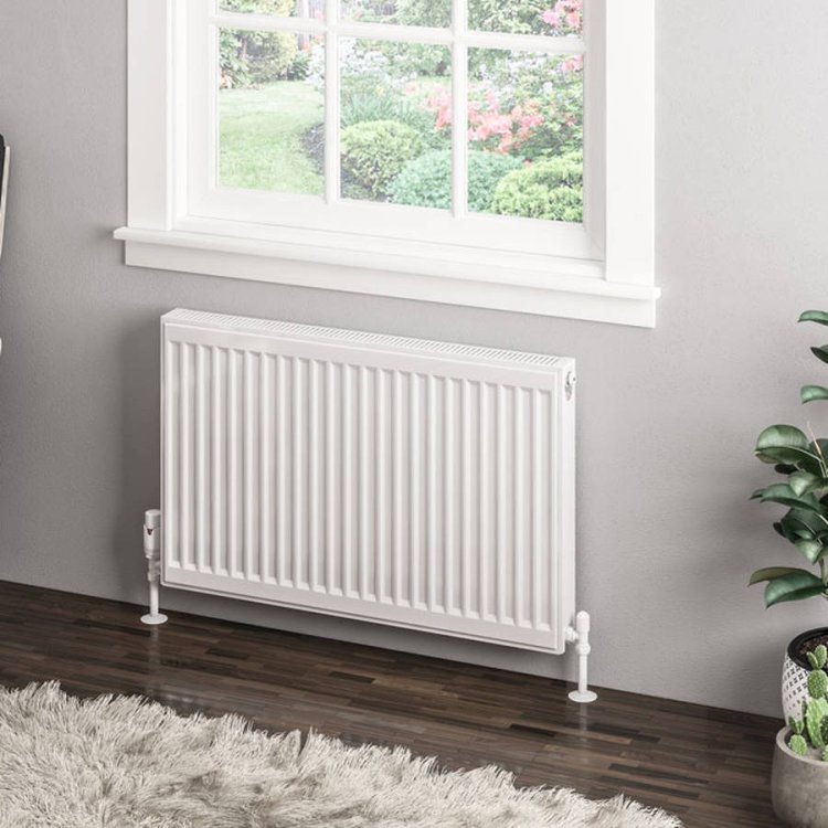 Eastbrook 500 x 800mm Gloss White Type 11 Compact Panel Radiator