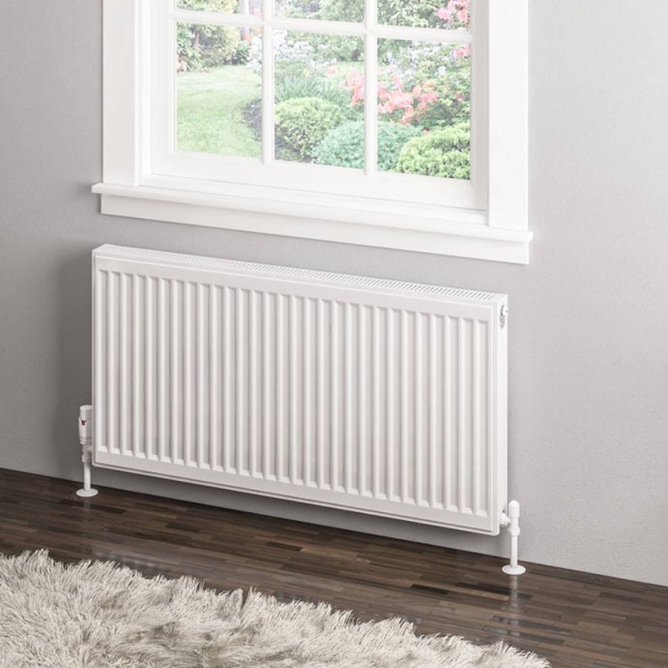 Eastbrook 500 x 1000mm Gloss White Type 11 Compact Panel Radiator