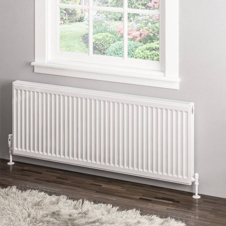 Eastbrook 500 x 1300mm Gloss White Type 11 Compact Panel Radiator