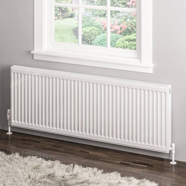 Eastbrook 500 x 1400mm Gloss White Type 11 Compact Panel Radiator