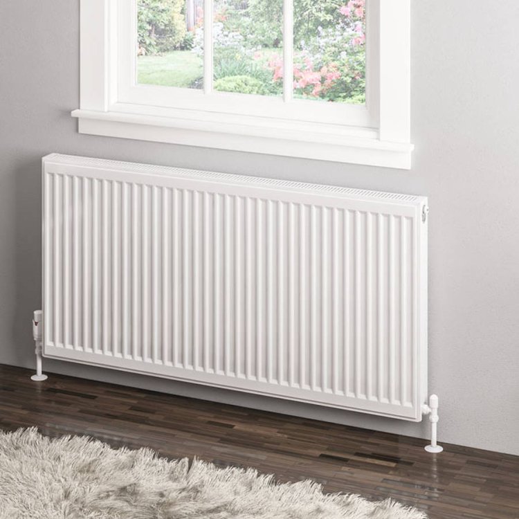 Eastbrook 600 x 1200mm Gloss White Type 11 Compact Panel Radiator