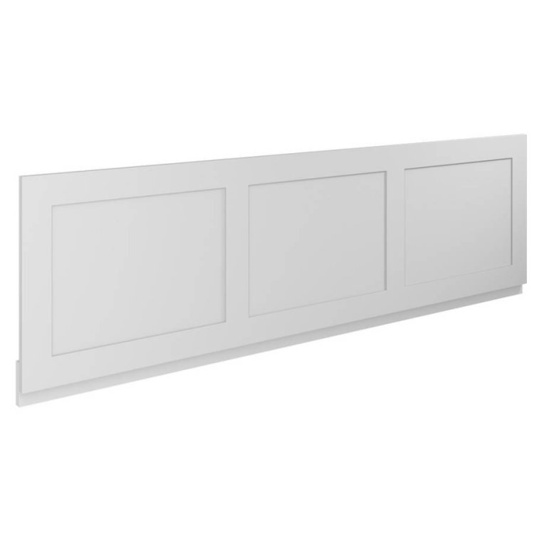 Scudo Classica 1700mm Chalk White Front Bath Panel