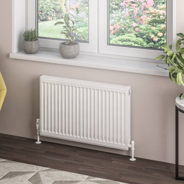 Eastbrook 500 x 800mm Gloss White Type 21 Compact Panel Radiator