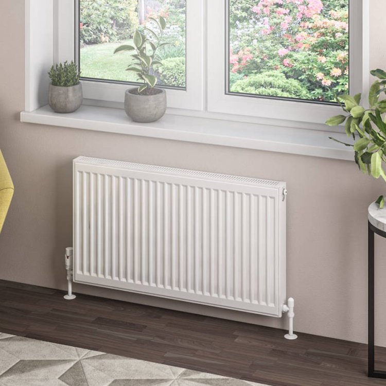 Eastbrook 500 x 900mm Gloss White Type 21 Compact Panel Radiator