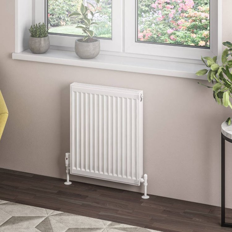 Eastbrook 600 x 500mm Gloss White Type 21 Compact Panel Radiator