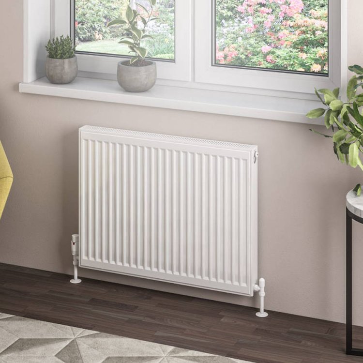 Eastbrook 600 x 800mm Gloss White Type 21 Compact Panel Radiator