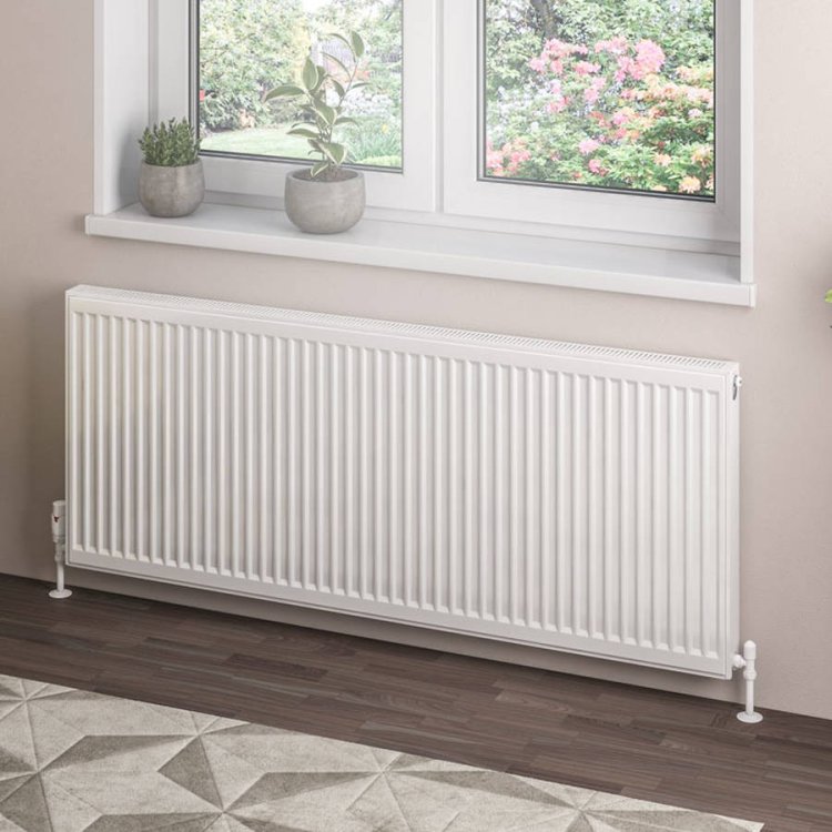 Eastbrook 600 x 1500mm Gloss White Type 21 Compact Panel Radiator