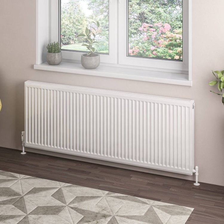 Eastbrook 600 x 1600mm Gloss White Type 21 Compact Panel Radiator