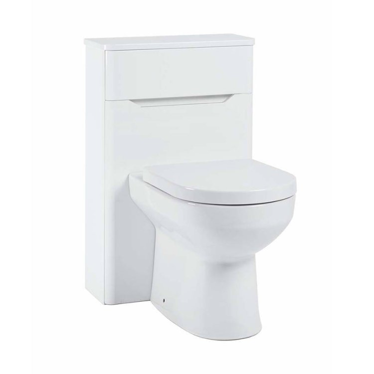 Scudo Ella Gloss White WC Unit