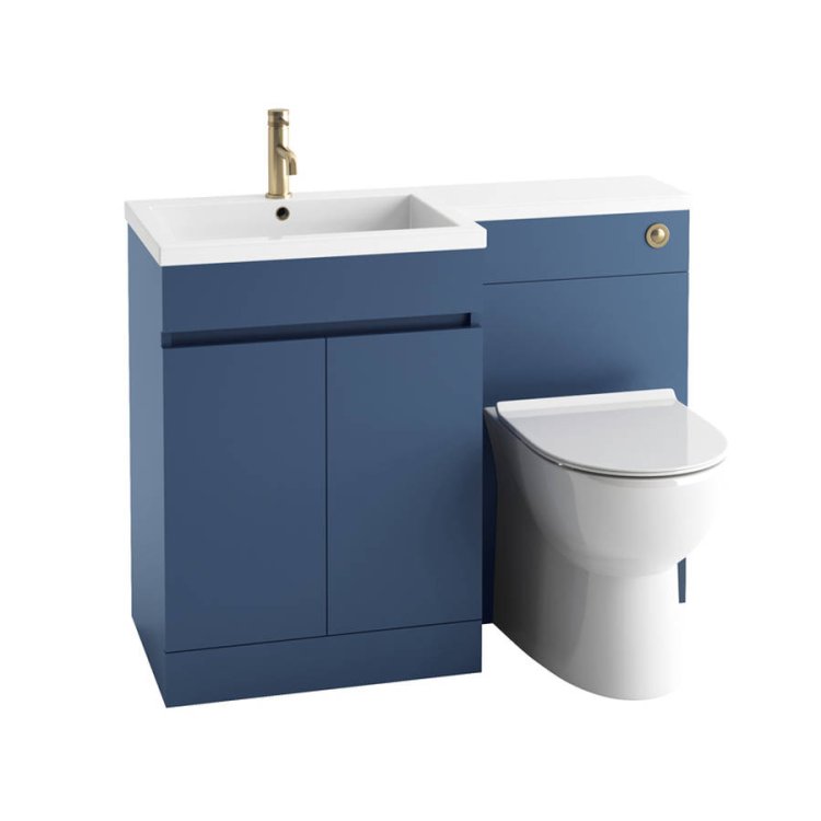 Scudo Empire 1100mm Matt Blue LH Furniture Pack