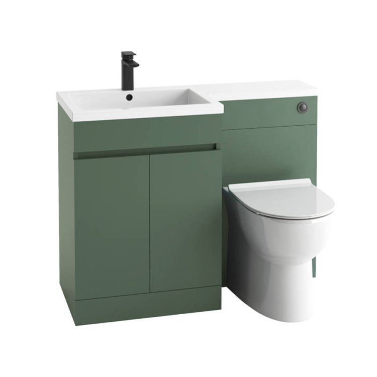 Scudo Empire 1100mm Matt Green LH Furniture Pack