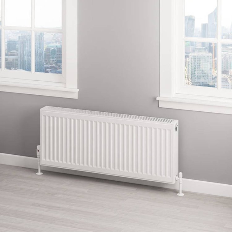 Eastbrook 400 x 1000mm Gloss White Type 22 Compact Panel Radiator