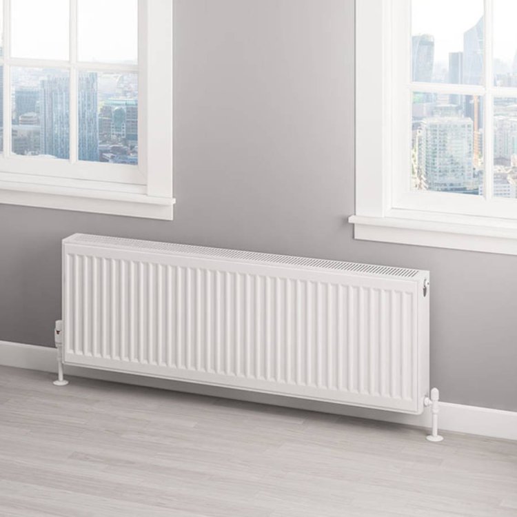 Eastbrook 400 x 1200mm Gloss White Type 22 Compact Panel Radiator