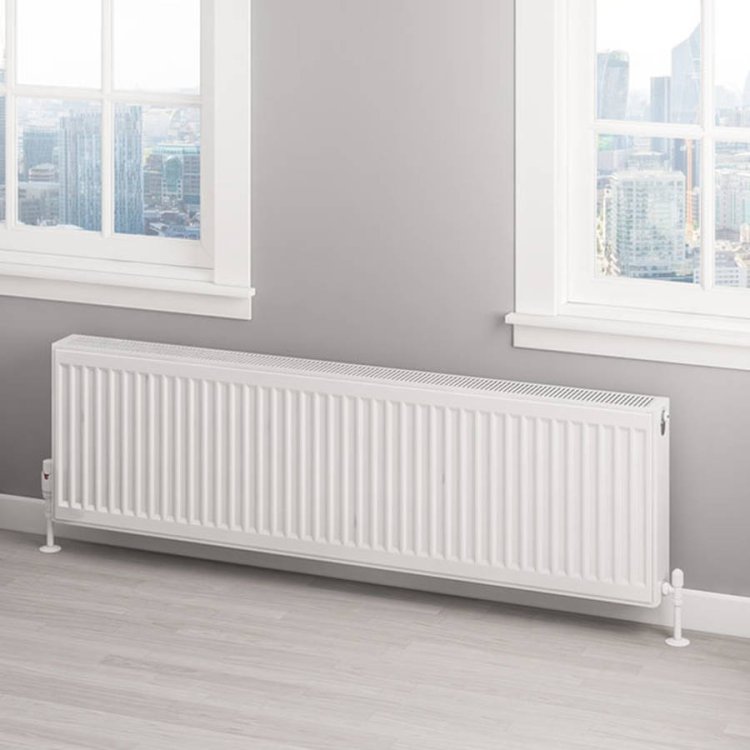 Eastbrook 400 x 1400mm Gloss White Type 22 Compact Panel Radiator