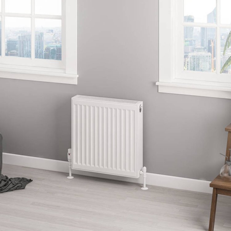 Eastbrook 500 x 500mm Gloss White Type 22 Compact Panel Radiator