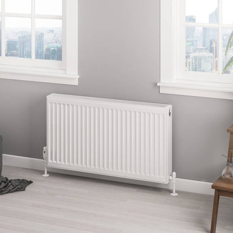 Eastbrook 500 x 900mm Gloss White Type 22 Compact Panel Radiator