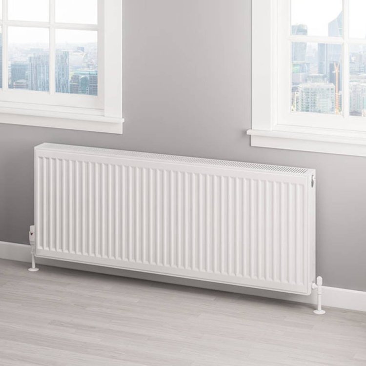 Eastbrook 500 x 1300mm Gloss White Type 22 Compact Panel Radiator