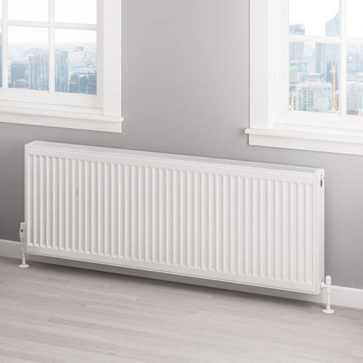 Eastbrook 500 x 1400mm Gloss White Type 22 Compact Panel Radiator