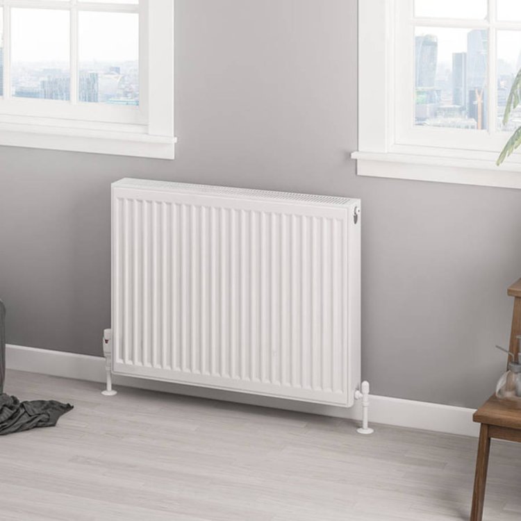 Eastbrook 600 x 800mm Gloss White Type 22 Compact Panel Radiator