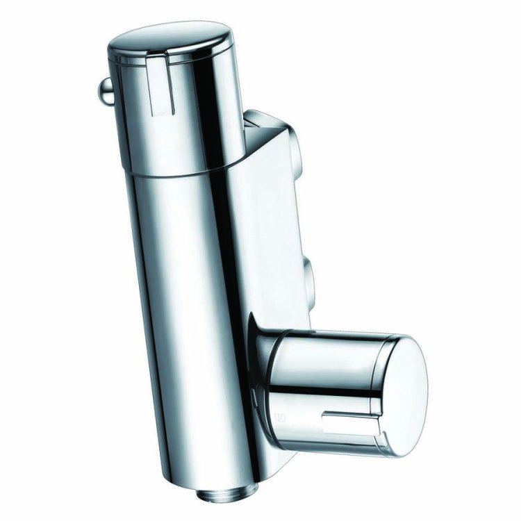 Scudo Chrome Thermostatic Douche Vertical Valve