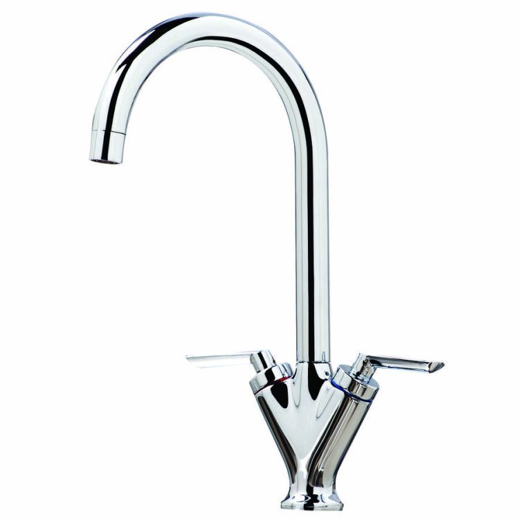 Scudo Olicana Chrome Kitchen Tap