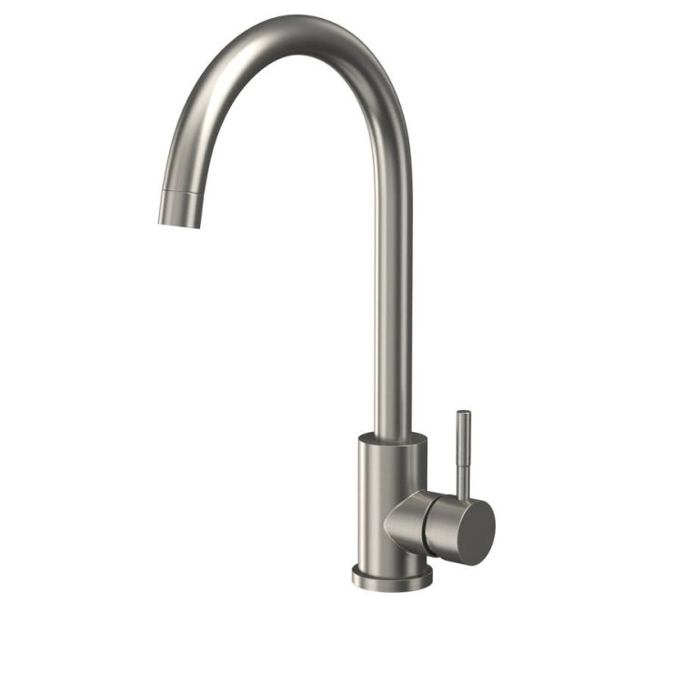 Scudo Manhattan Stainless Steel Kitchen Tap